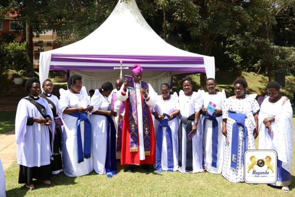 Married women were gathered under the umbrella of the Mothers Union with Archbishop Kazimba Mugalu