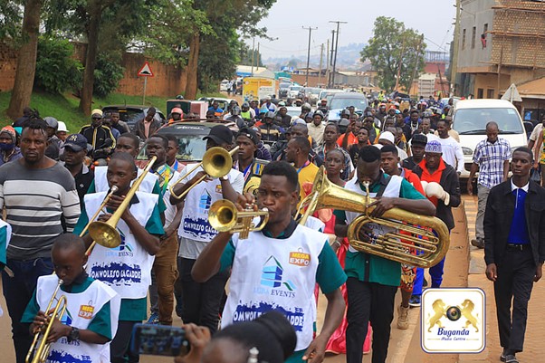  The band taking part in launching