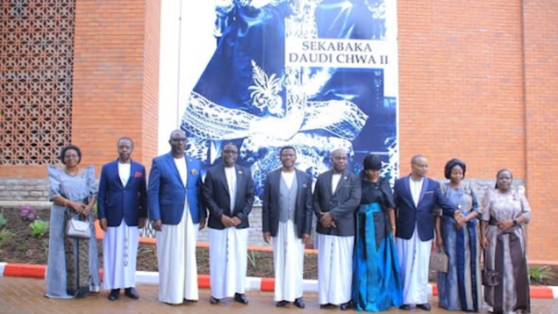 Katikkiro Opens Modern Building at Budo Named Ssekabaka Daudi Chwa II