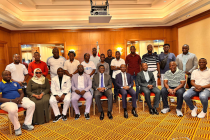Katikkiro Mayiga meets Buganda leaders in the Arab Region at Sheraton Creek Hotel, Dubai