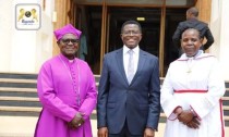 Bp. Henry Katumba Tamale visits Katikkiro ahead of retirement