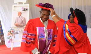 Amyuka Cansala wa Muteesa I Royal University Prof. Vincent Kakembo atuuziddwa mu butongole