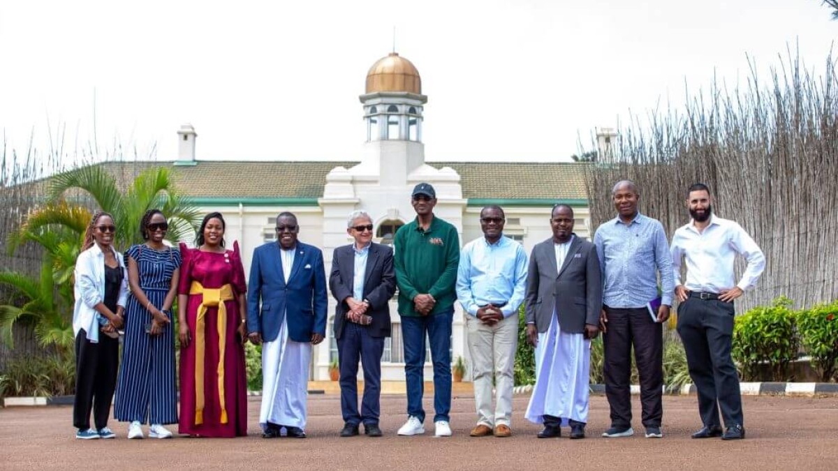 Sir Geoffrey Vos, United Kingdom’s head of civil justice, visits Buganda