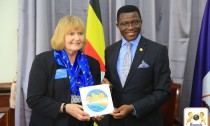 Rotary international president Stephanie Urchick meets Katikkiro Mayiga, pledges to strengthen collaboration