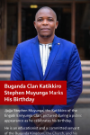 Buganda Clan Katikkiro Stephen Muyunga Marks His Birthday